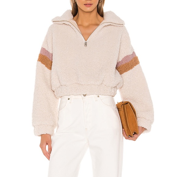 Lovers + Friends Jackets & Blazers - Lovers + Friends Teddy Pull Over Jacket